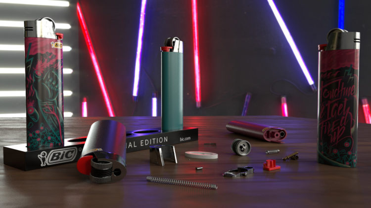 Lighter modeling project !