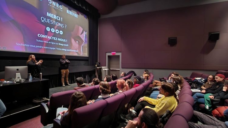 Conférence du studio DNEG à l'ESMA Montréal !