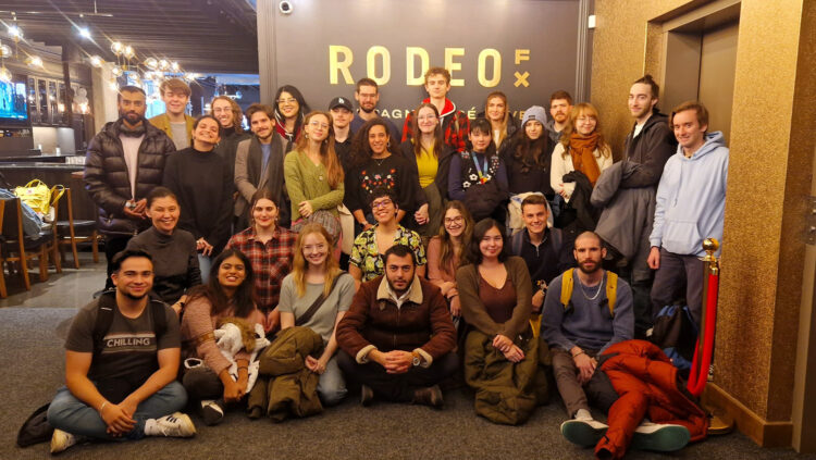 Studio visit at Rodeo FX Montréal !